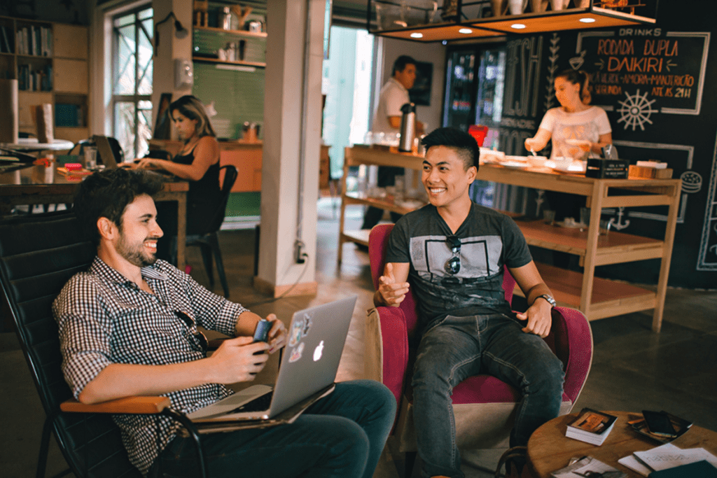 Cafe friends